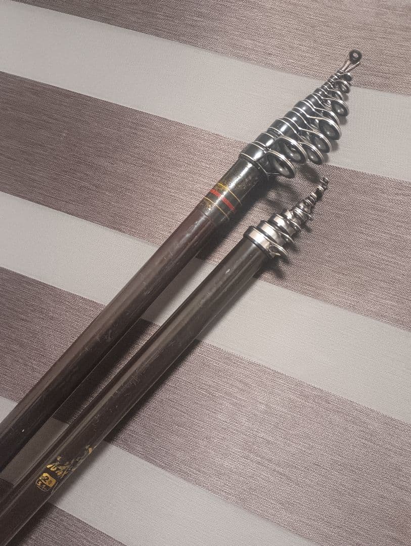 オリムピック純世紀磯5.4m遠投がまかつがま磯2号5.1mまとめて2本