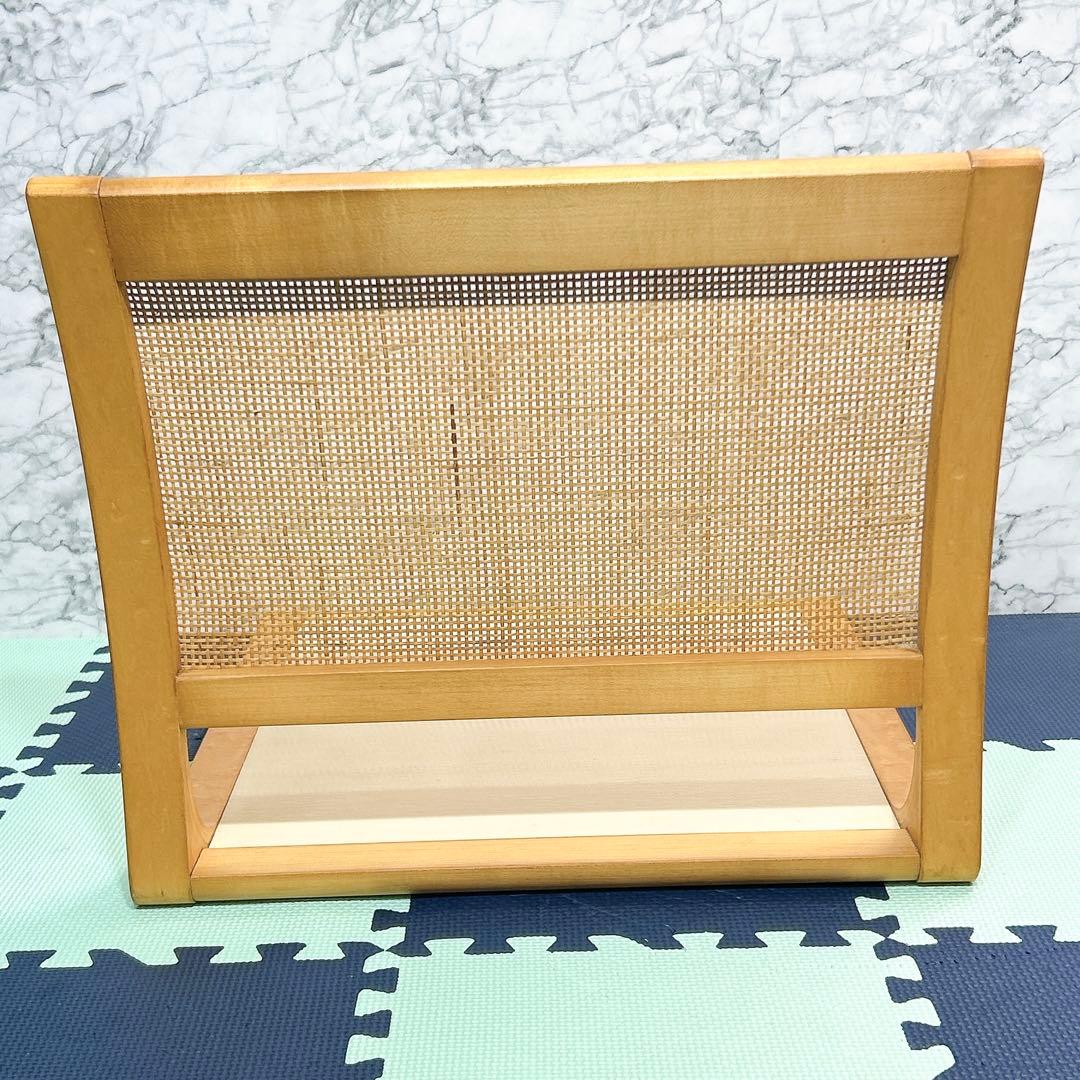 TENDO 天童木工 メープル材 座椅子 5559MP 4脚セット 原好輝 籐