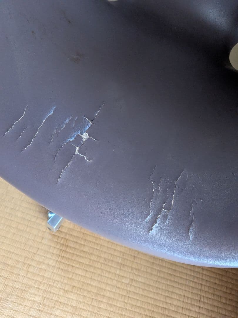 天童木工★剣持勇キャスター付きカブトチェアKABUTO chair ブラウン