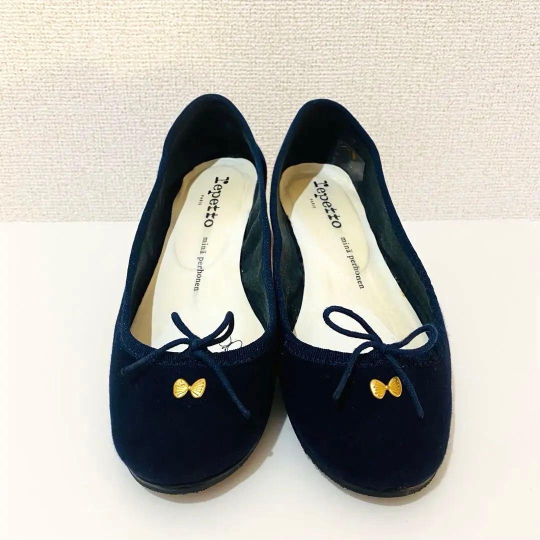 ミナペルホネン×レペット　サンドリオン 37/約23㎝　バレエ　フラットシューズ