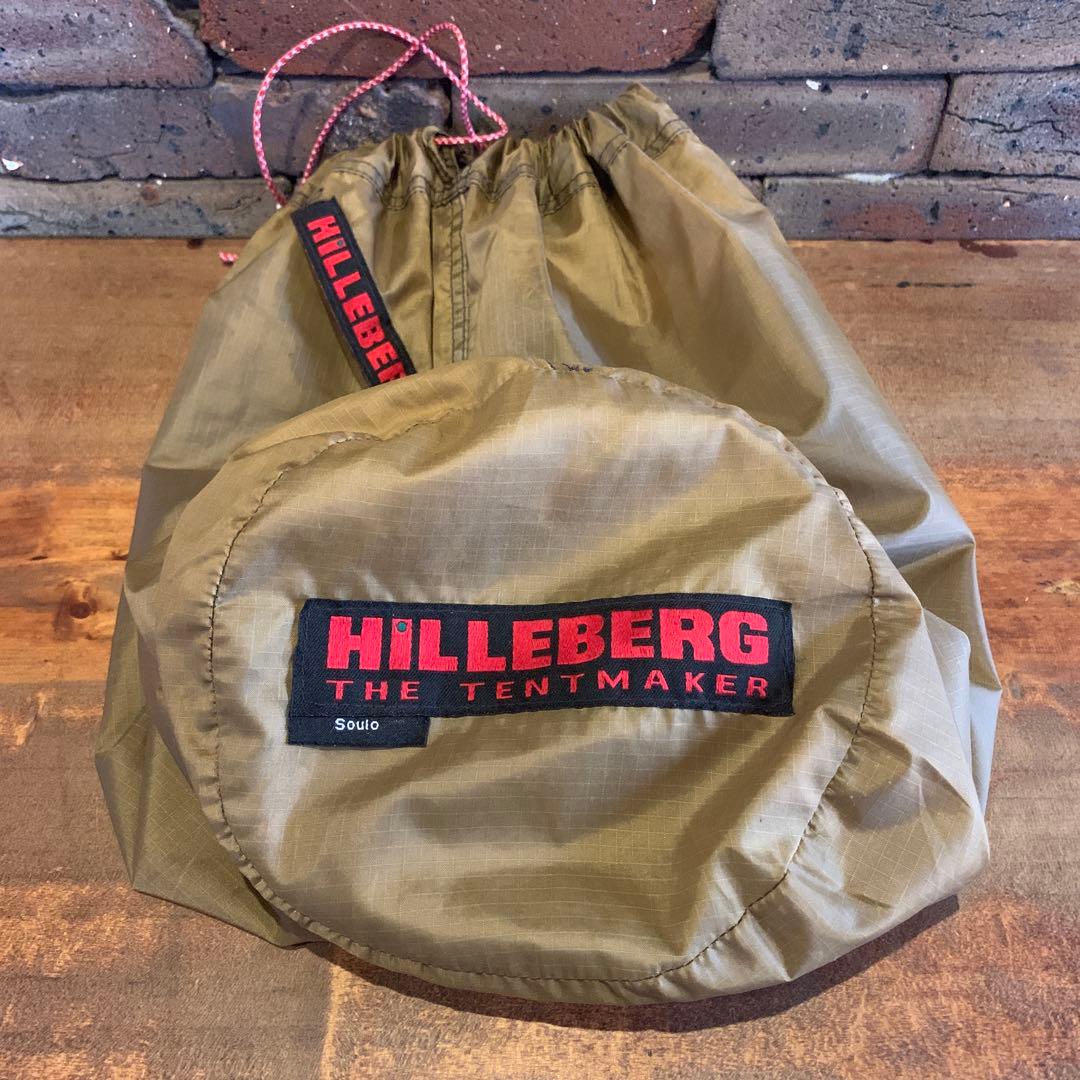 エ*ス様 HILLEBERG ソウロ レッドレーベル 純正フットプリント付