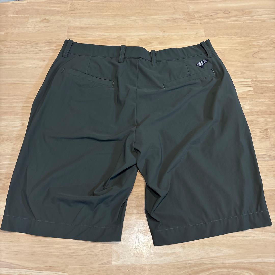 美品 BEAMS GOLF ストレッチ3Dパンツ サイズ50(L相当)オリーブ