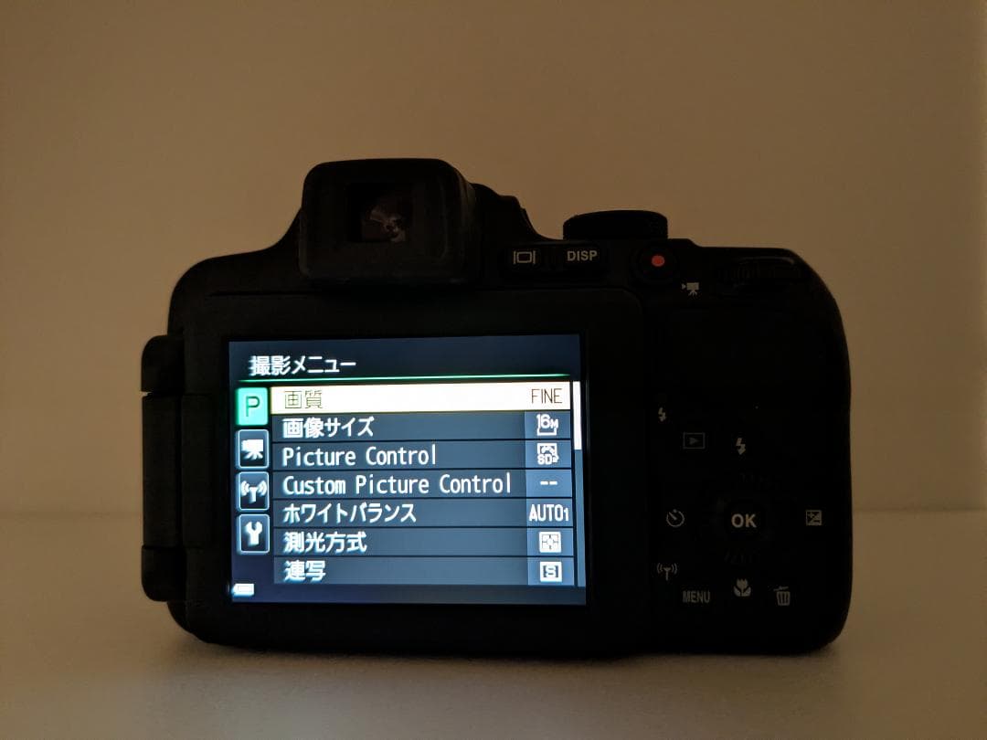 ニコン Nikon COOLPIX P600 ブラック 完動品 #318b