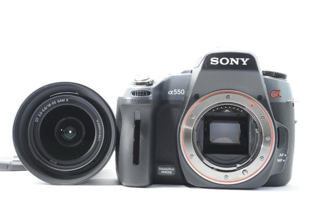 家族との想い出を綺麗に❤️SONY α550✨️届いてすぐ使える✨スマホ転送