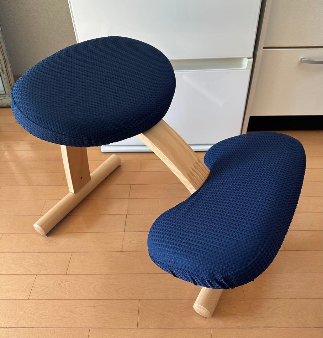 balans Easy バランスイージー 通常フレーム ネイビー　カバー2枚付き