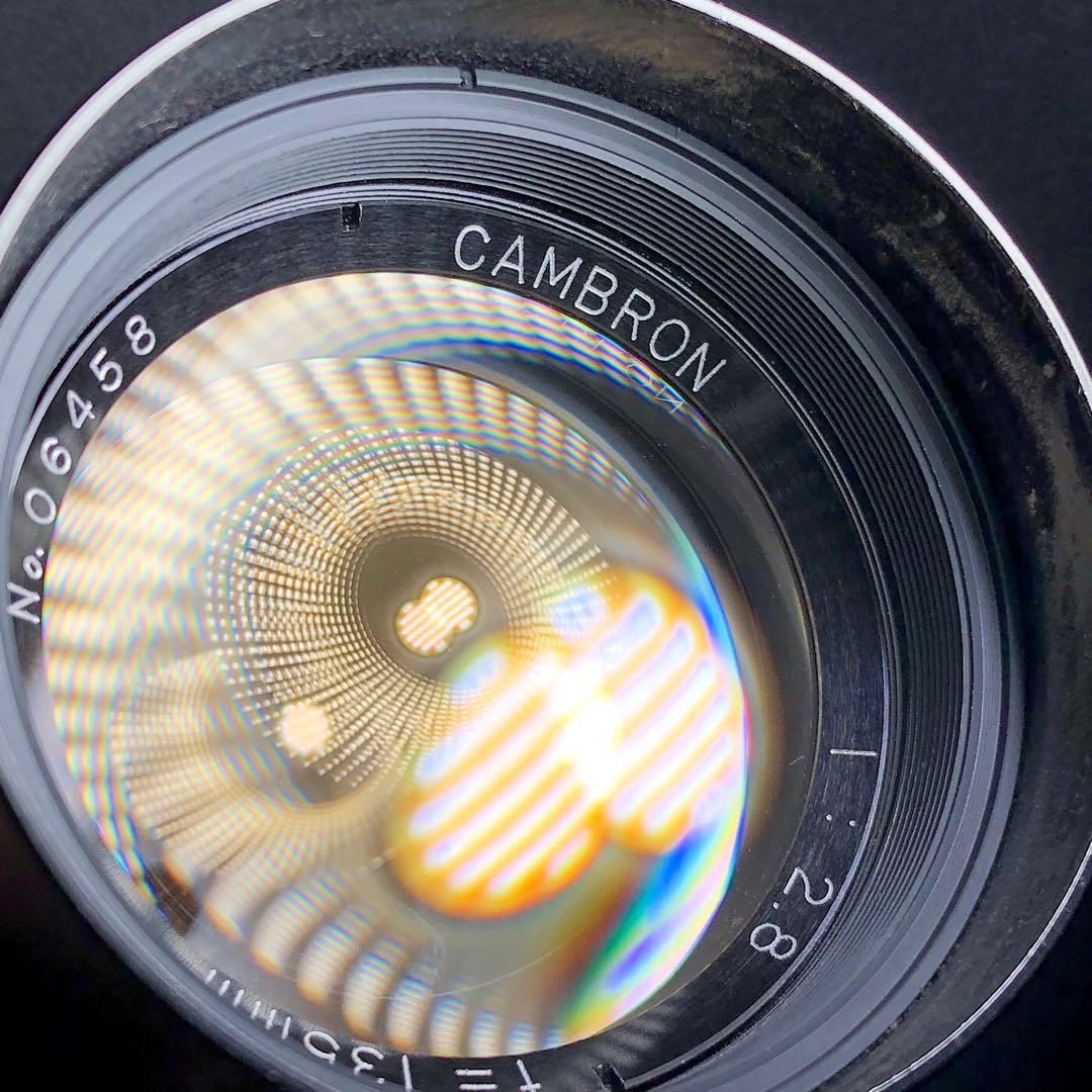 レア？　CAMBRON 135mm f2.8 m42マウント