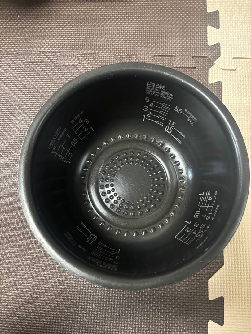 HITACHI IHジャー炊飯器 RZ-W100EM K 漆黒-2022年製