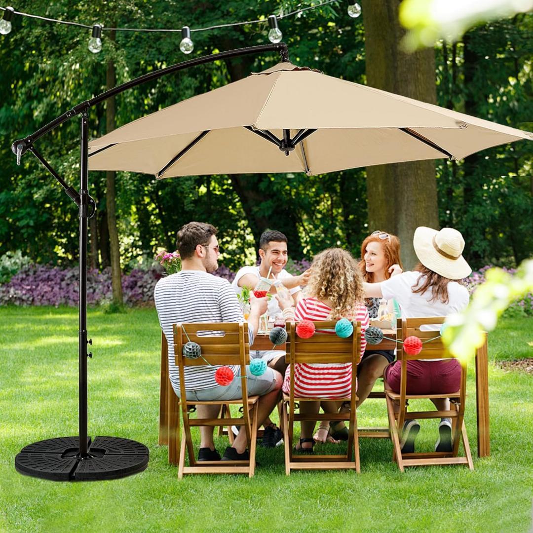 パラソル ガーデンパラソル 大型 ハンギングパラソル 風に強い UVカット 撥水