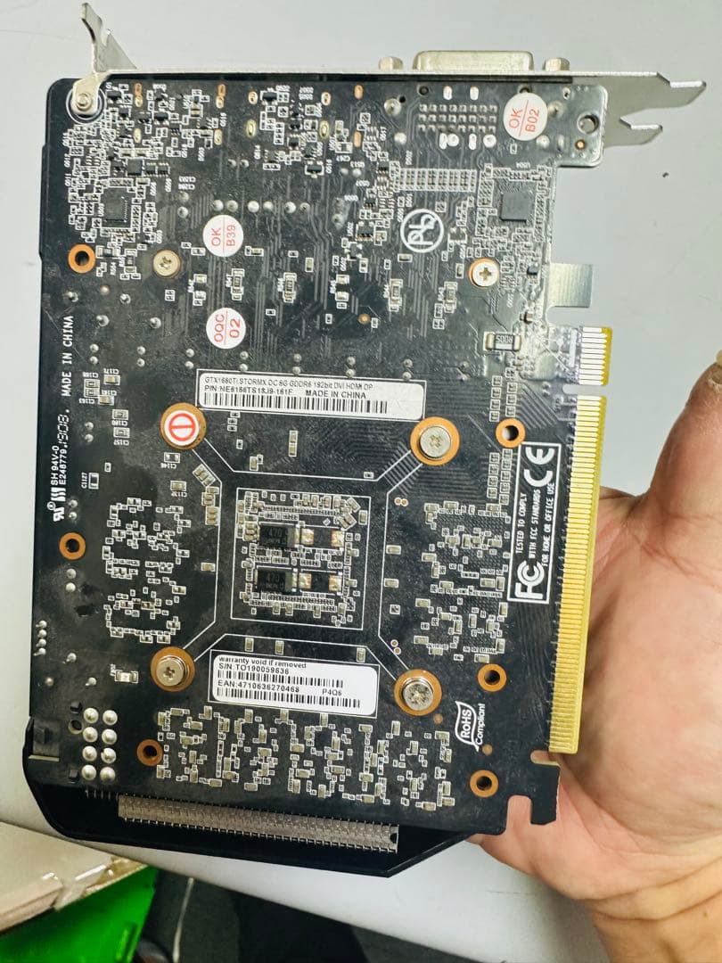 PALiT GeForce RTX1660ti 高性能グラフィックカード