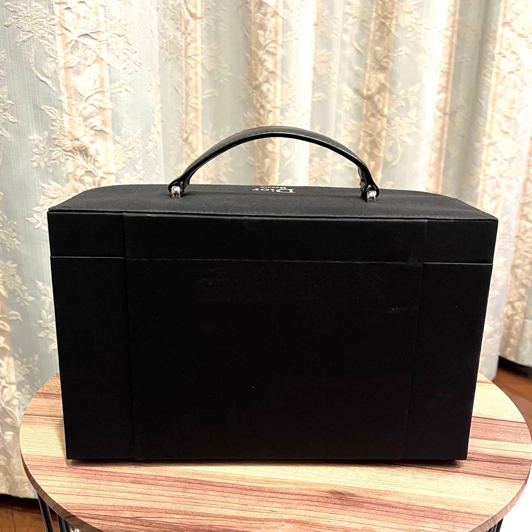 ✨希少✨美品✨Dior ディオール メイクボックス 3段 ミラー付 ブラック色