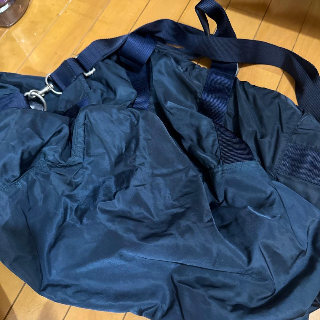 PRADA ボストンバッグ ネイビー ナイロン