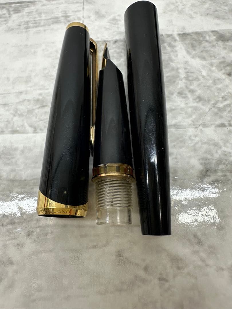 MONT BLANC 万年筆 インクカートリッジ付き　ペン先750刻印