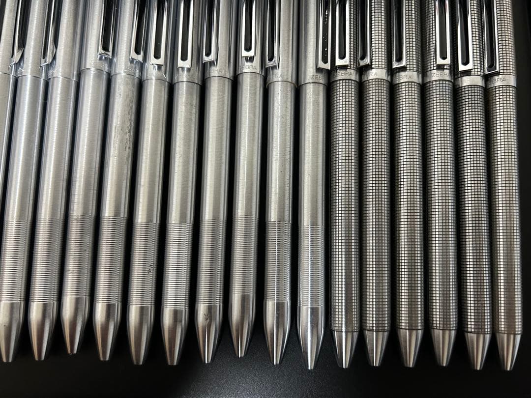 ゼブラ シャーボ 初期 廃盤 格子柄 ボールペン シャーペン 多機能ペン 大量