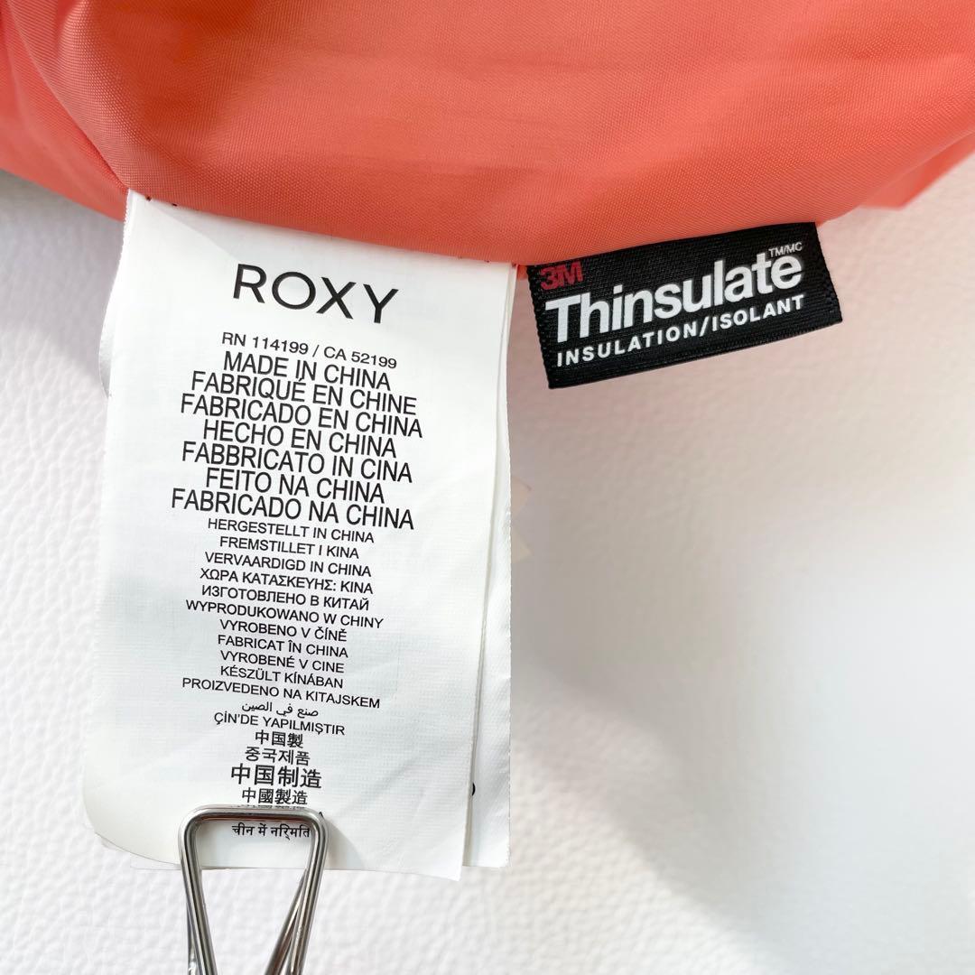 4456 【極美品】ロキシー ROXY ジャケット スノボウェア 花柄 ネイビー