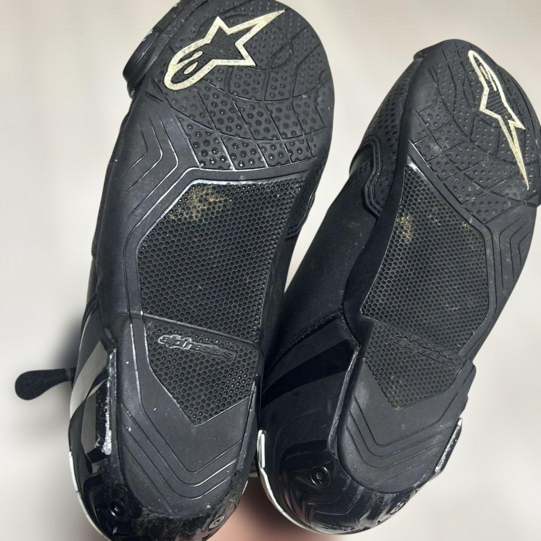 Alpinestars SUPERTECH R ブラック バイクブーツ　25.5