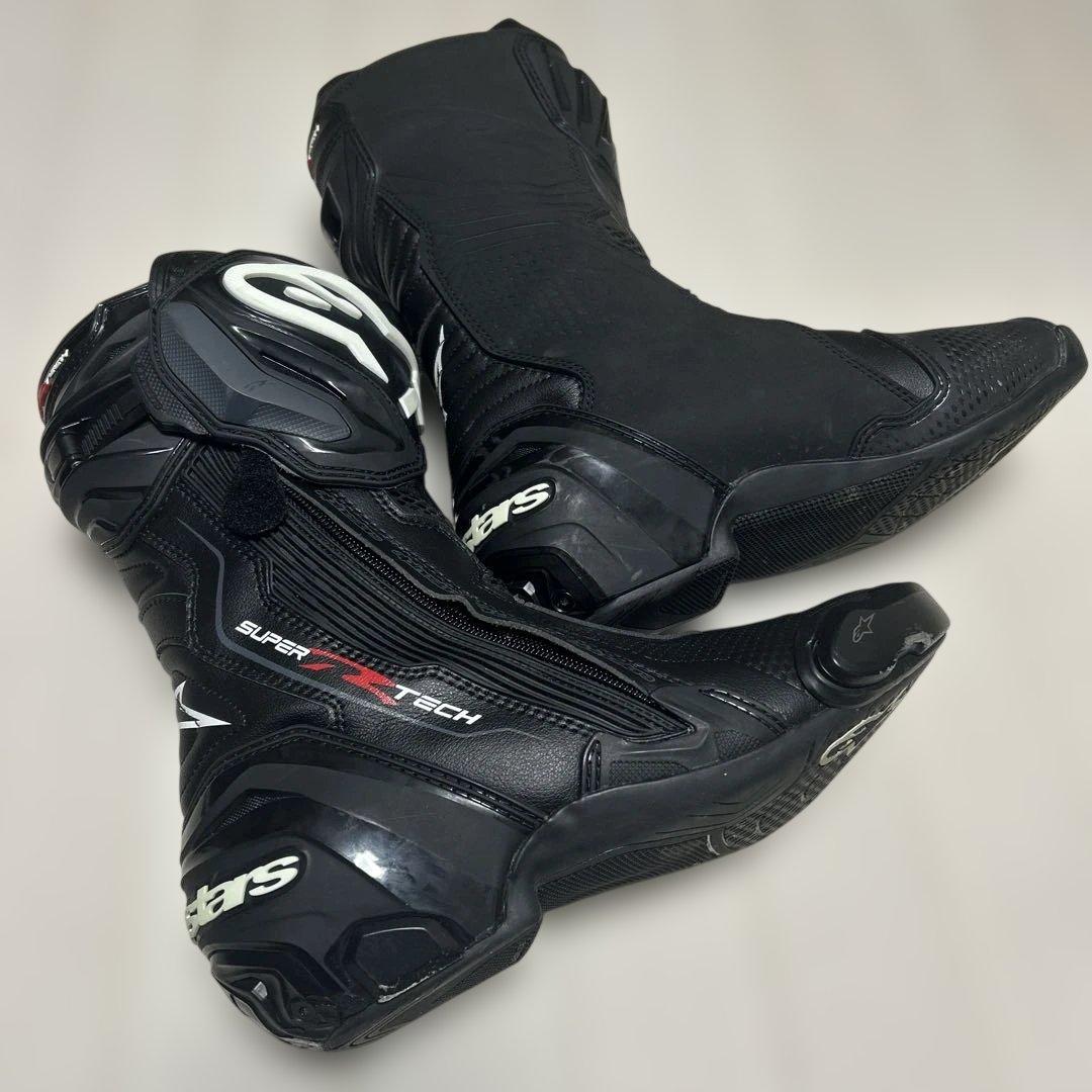 Alpinestars SUPERTECH R ブラック バイクブーツ　25.5