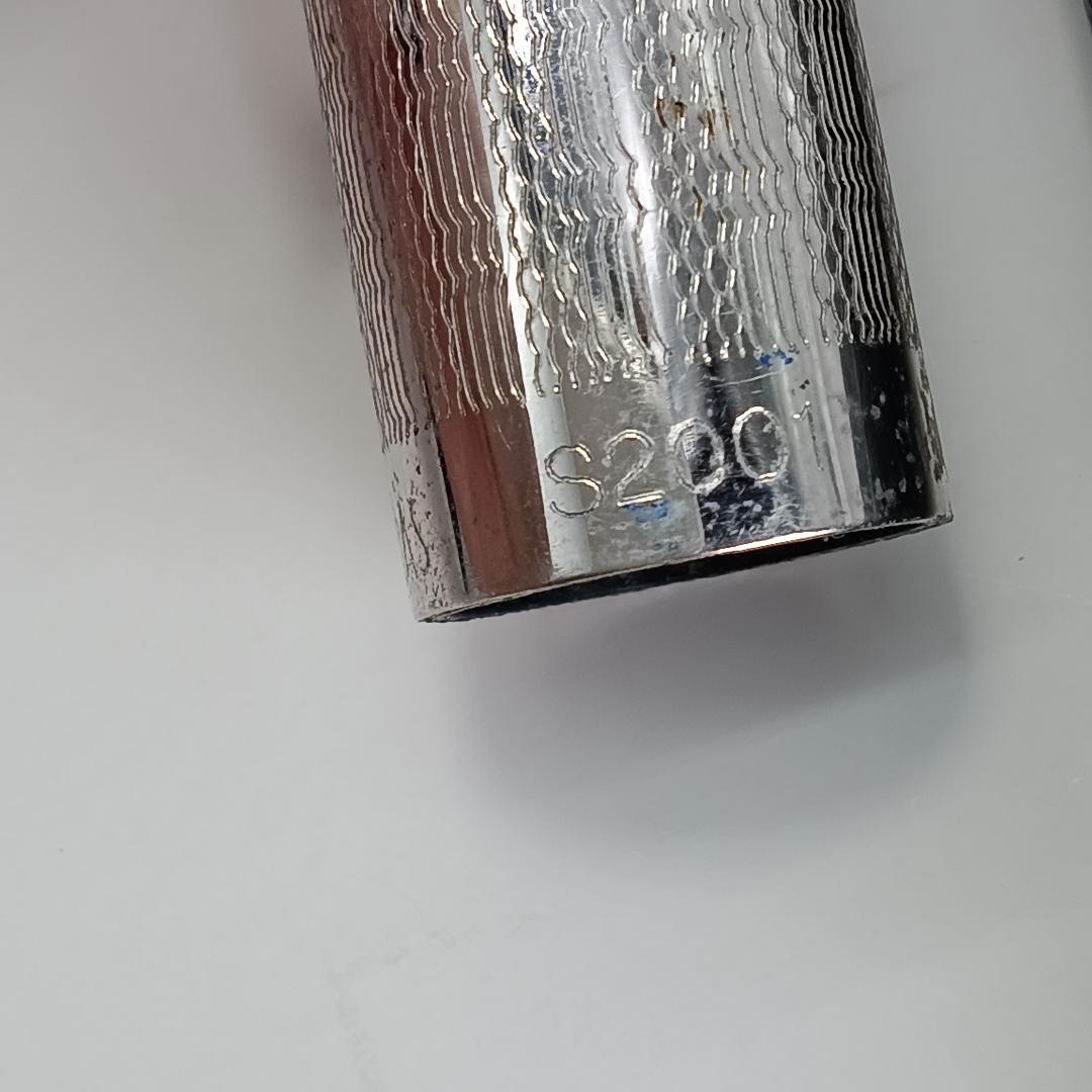 OMAS オマス 万年筆 18Ｋ イタリア Ｓ2001 ブラック×シルバー