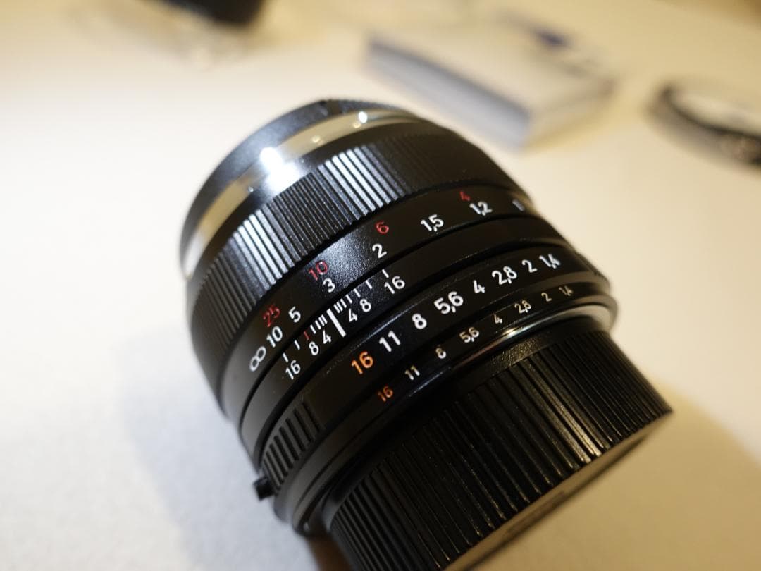 Planar T* 50mm F1.4 ZF.2（ニコンF用）&純正フィルター