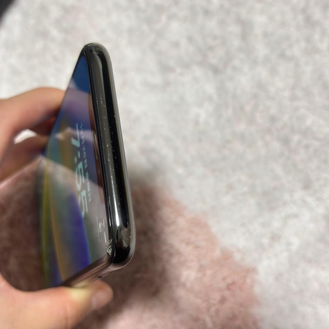iPhone X、256GB、ヒビあり