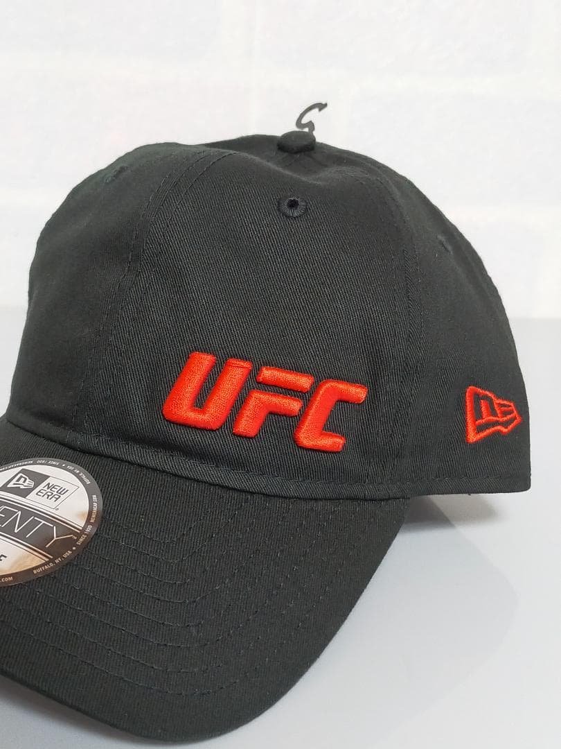 ニューエラ×UFC　9TWENTY　ブラックボディ＆レッドロゴ　残1点