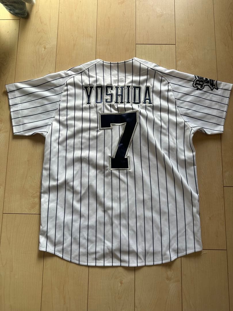 オリックスバッファローズ ユニフォーム 7番 吉田選手 プロ野球