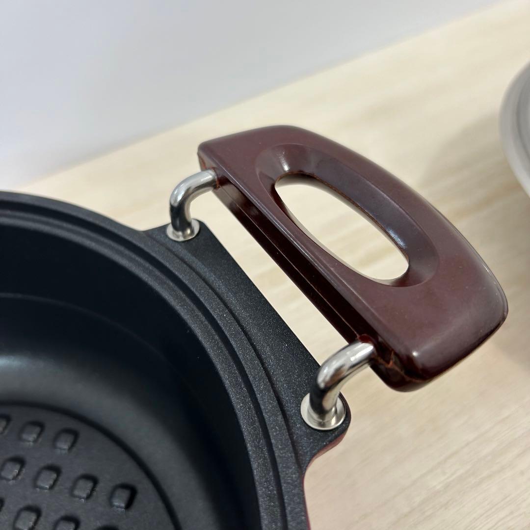 マル球産業 丸型健康フライヤー 両手鍋