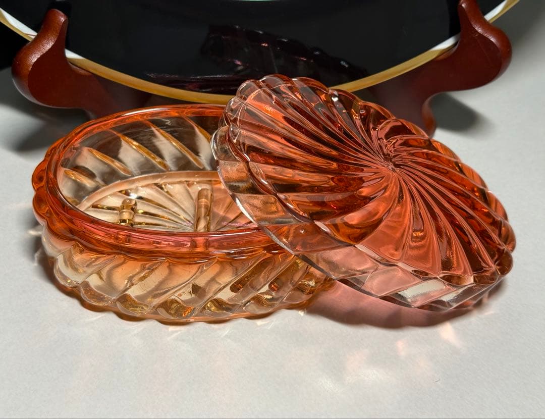 オールドバカラBACCARATバンブー Bambou小物入れ