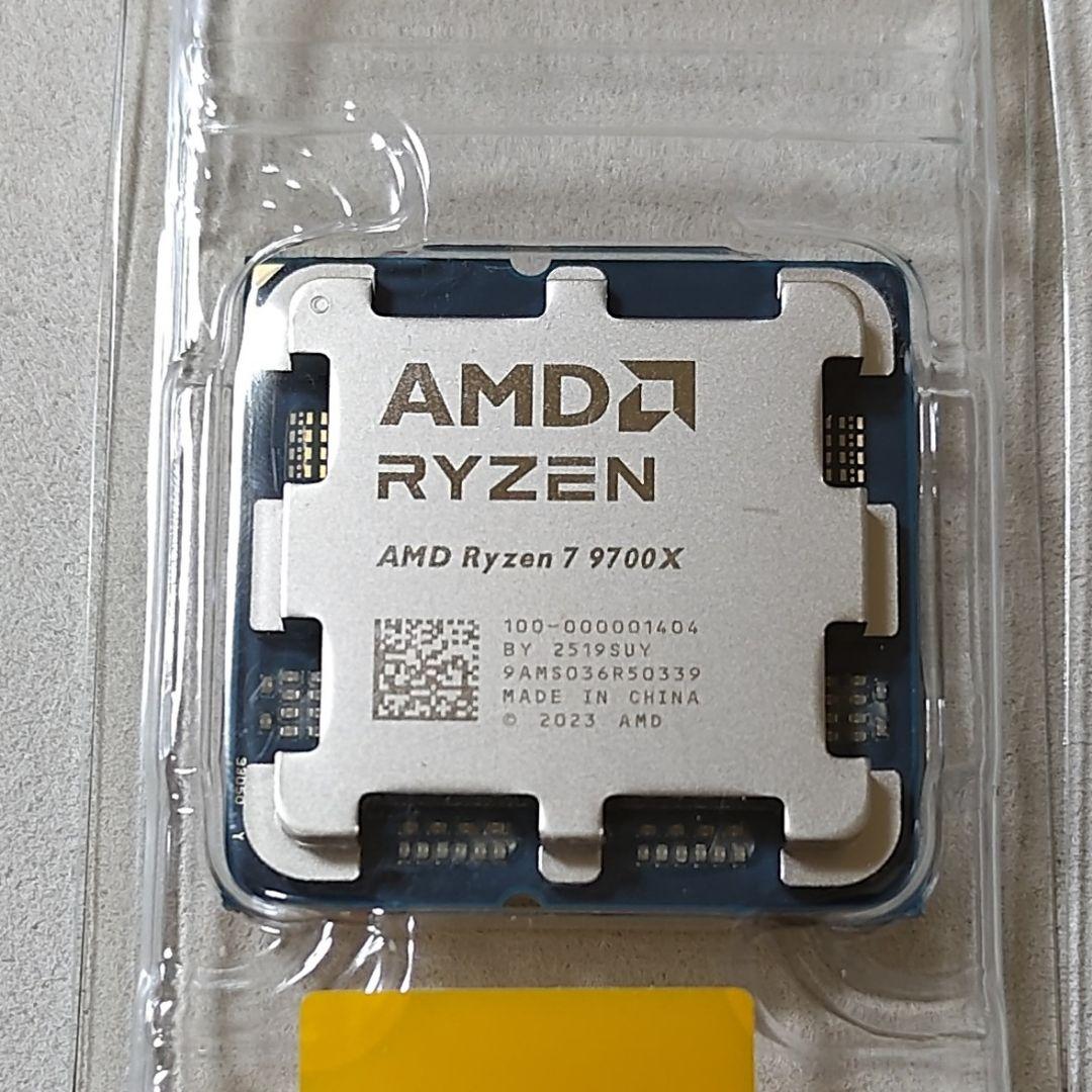 新品未開封☆AMD Ryzen 7 9700X Socket AM5 8コア