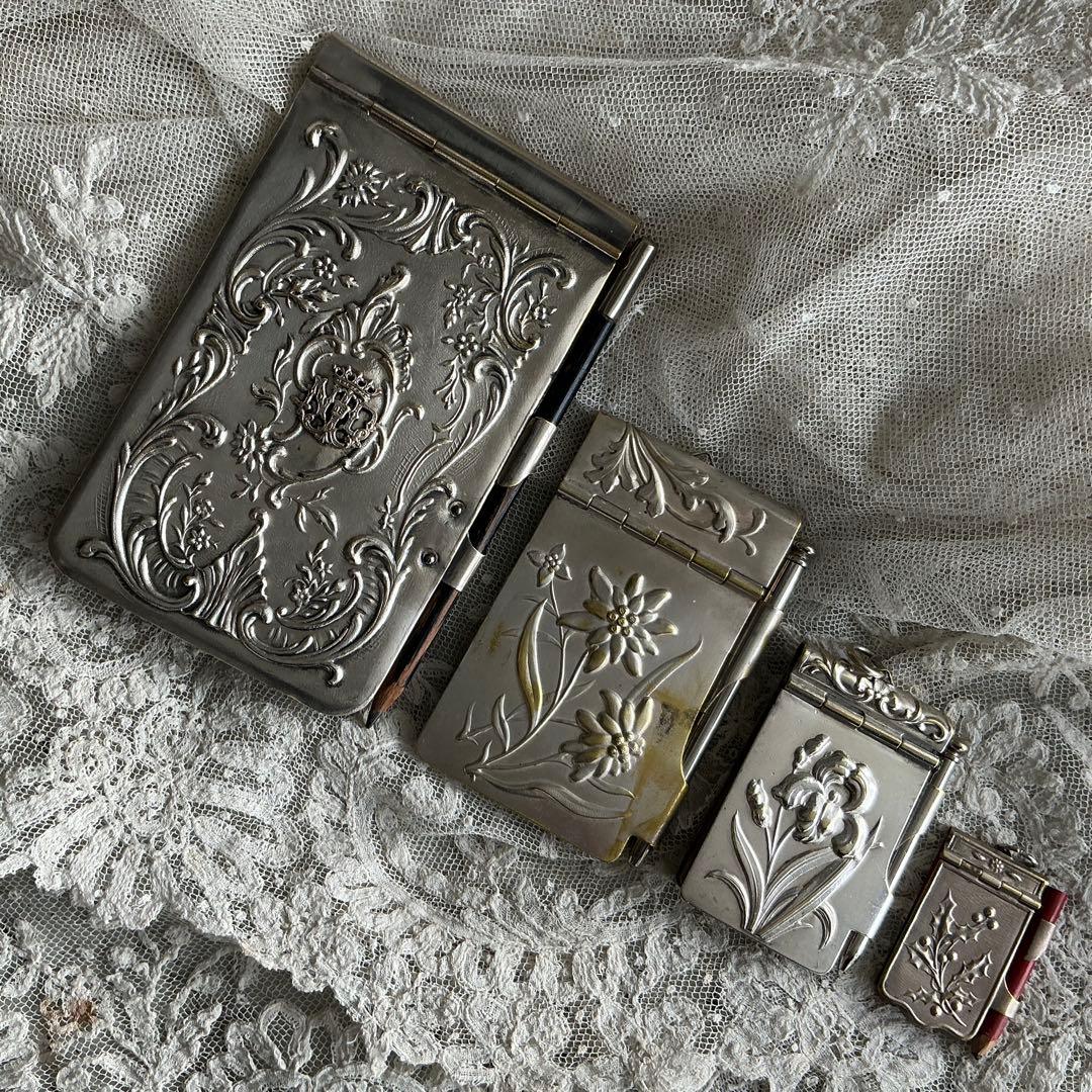 【A】フランスアンティーク　カルネドバル　アールヌーヴォー　舞踏会の手帳