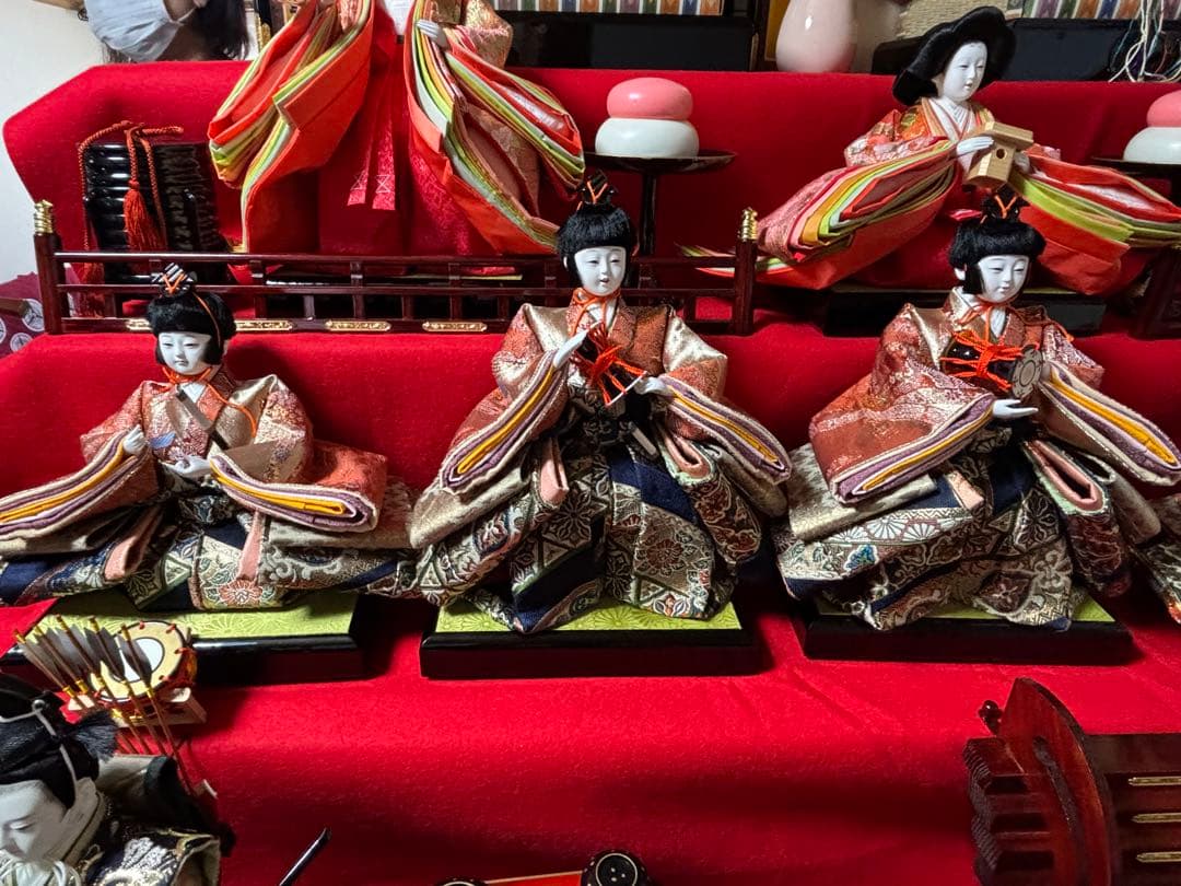 ① 〜⑥分割販売 伝統的な雛人形 7段飾り　秀月セット❣️説明をお読みください❣️