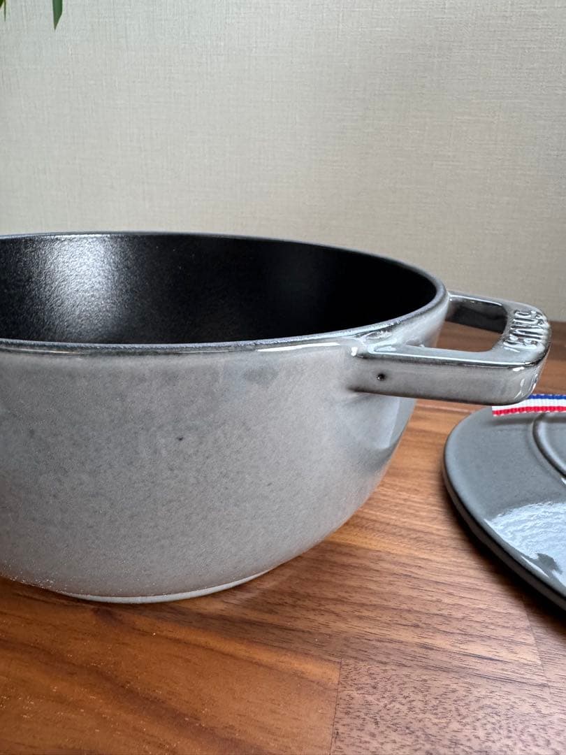 【新品未使用】Wa-NABE M 18cm グレー