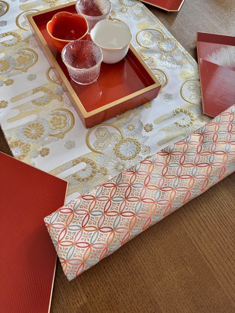 紅白梅のお正月6名様分30点セット