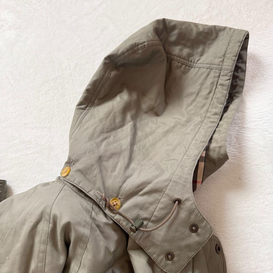 美品　Burberrys ダウンライナー　ノバチェック　モッズコート　袖ノバ