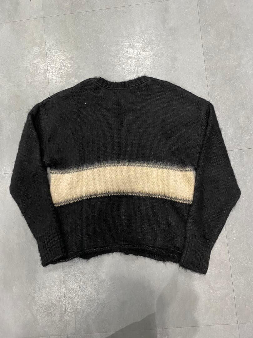 トップス ASKYURSELF wrapped banned brushed knit