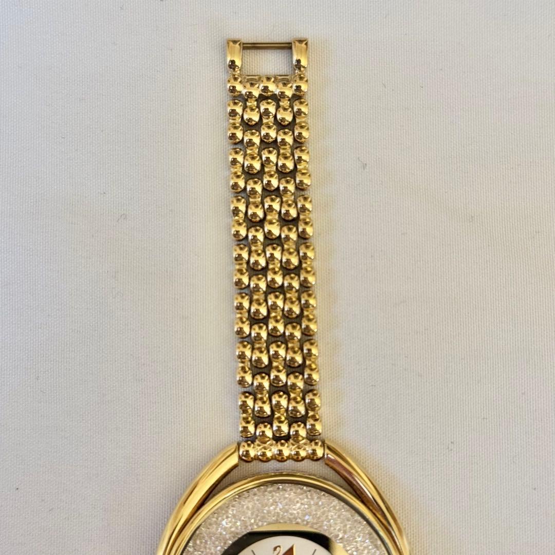 美里 Swarovski ゴールド 腕時計 箱付き