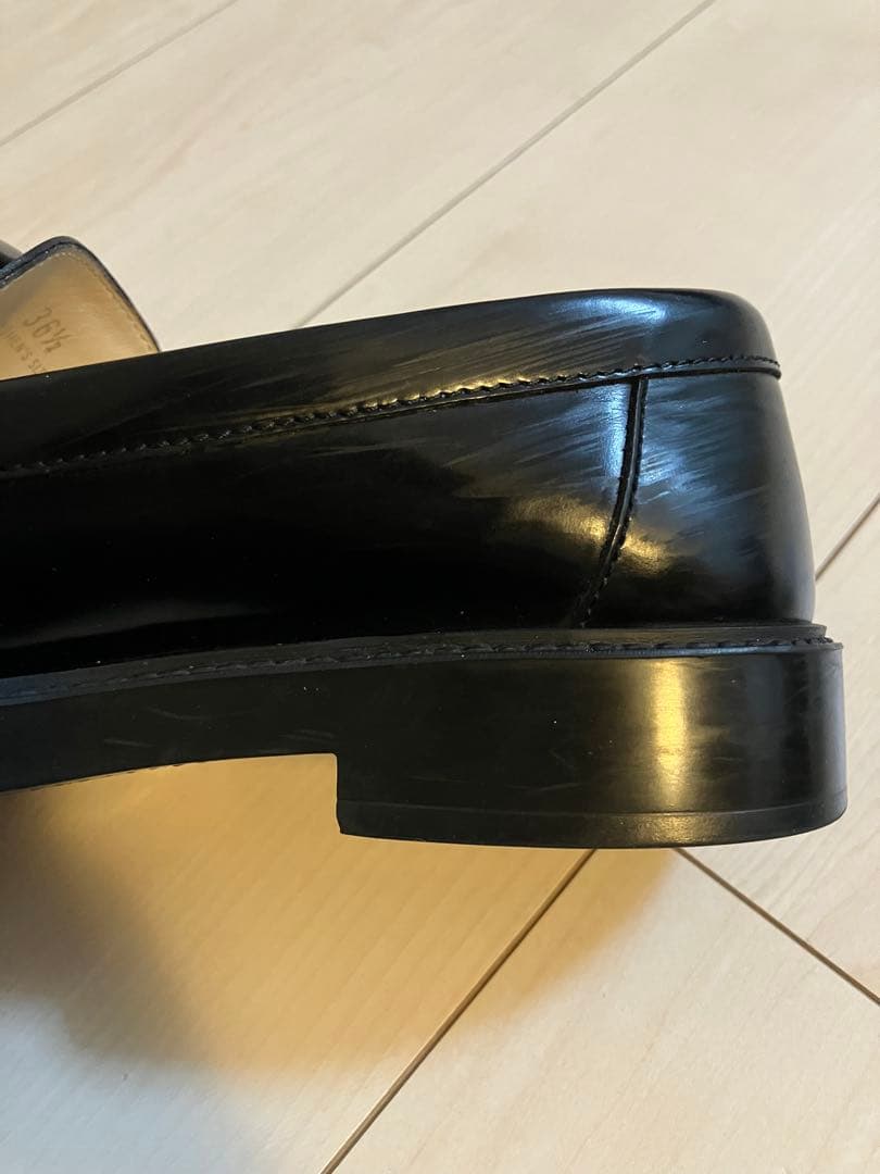 トッズTOD'S ダブルTタイムレスフリンジ ローファー 36.5