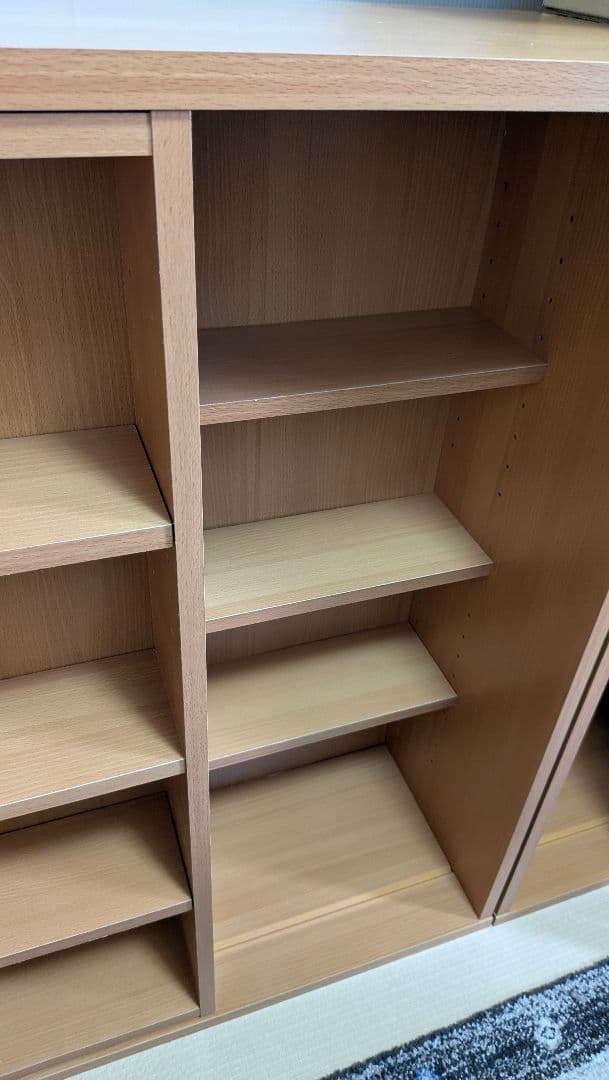 【引取限定】本棚　可動式　×3台