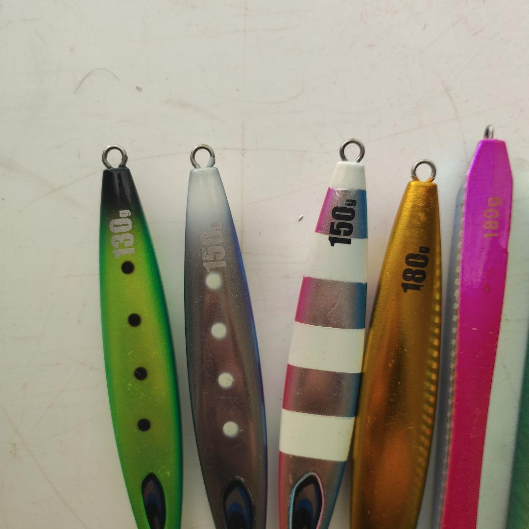 ダイワメタルジグ 8個セット130g 150g 180g　サクラマス、ジギング