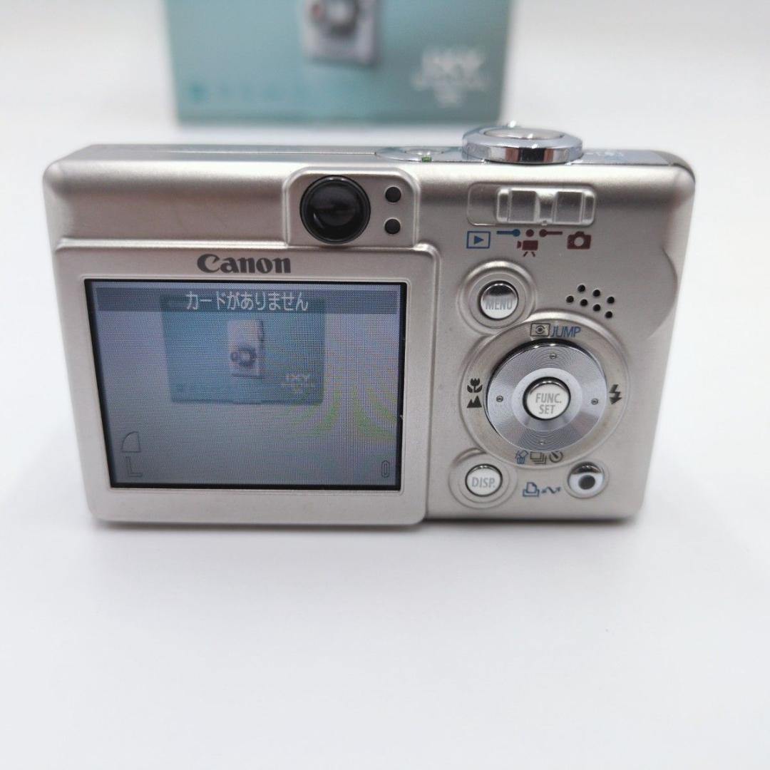 美品 Canon IXY 55 シルバー イクシー エモい コンデジ カメ女