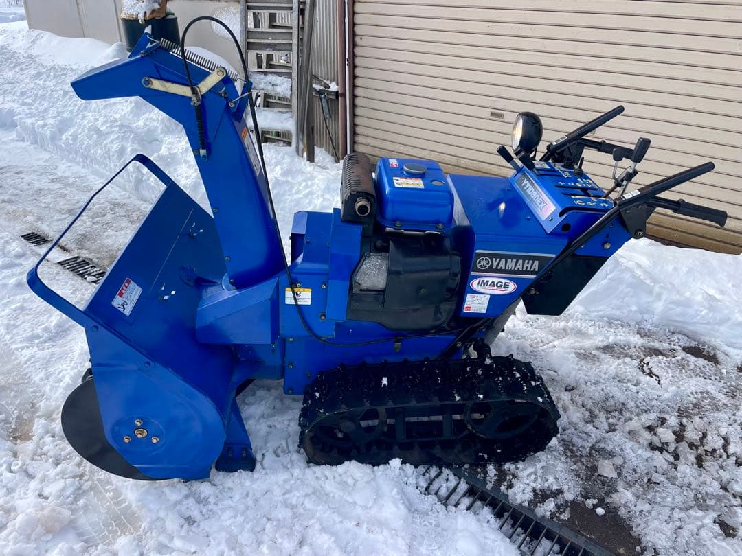 ナ*当様 運賃一部無料⭐︎ヤマハ除雪機YT1080EX 電動リフト ジェットシュ