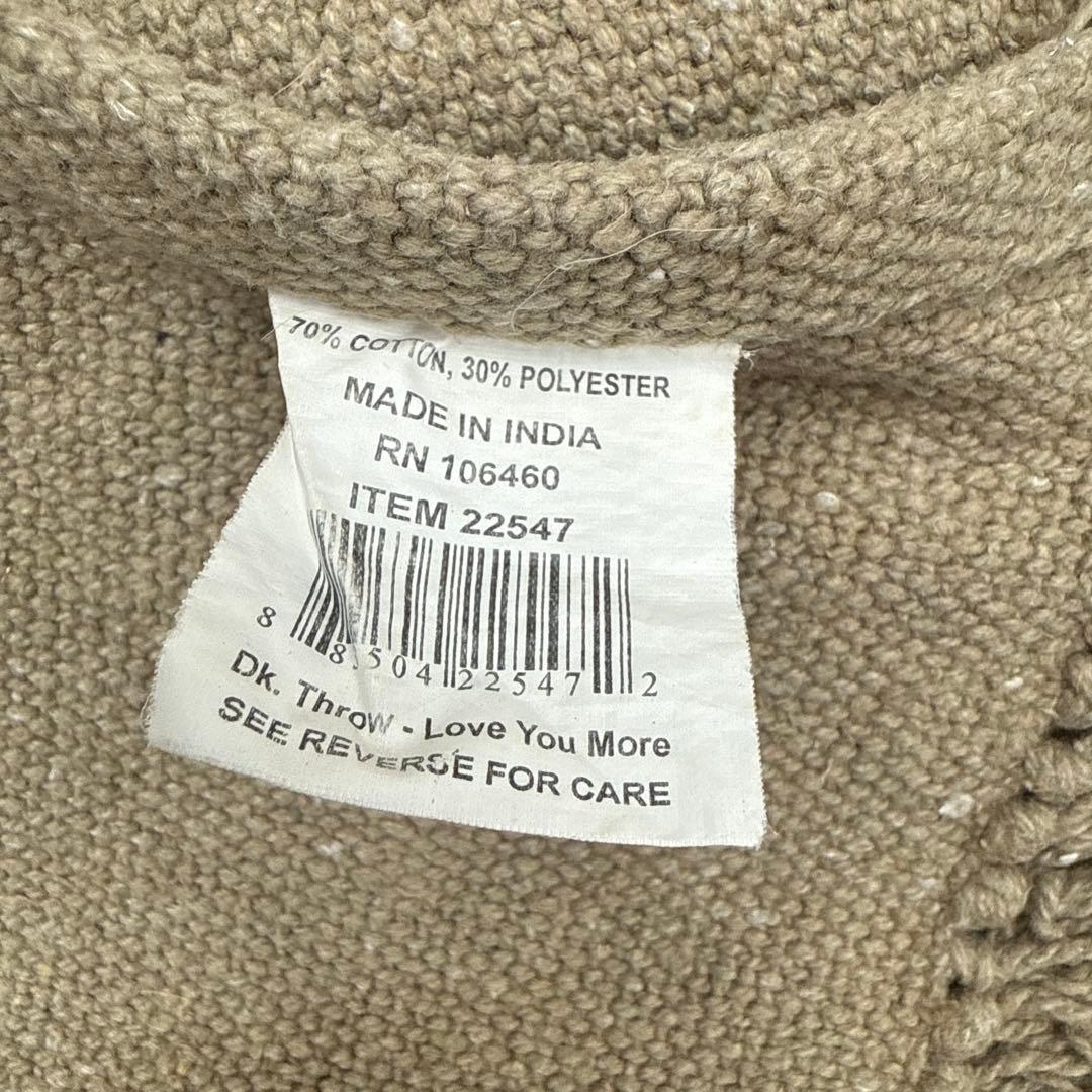 愛　ブランケット　マルチカバー　ソファーカバー　ヴィンテージラグ　155x130