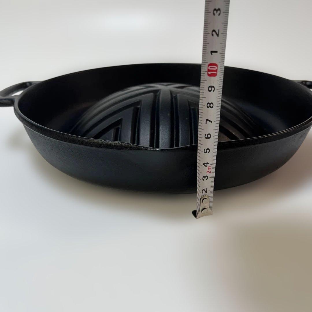 岩鋳　南部鉄器ジンギスカン鍋　深鍋