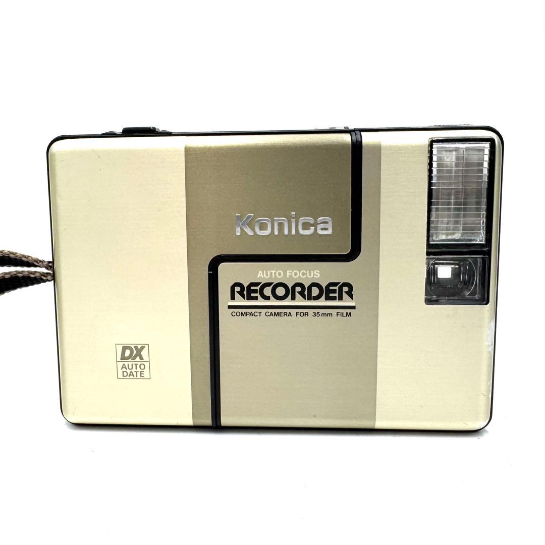❁希少動作品❁Konica コニカRECORDERコニカ レコーダーDX