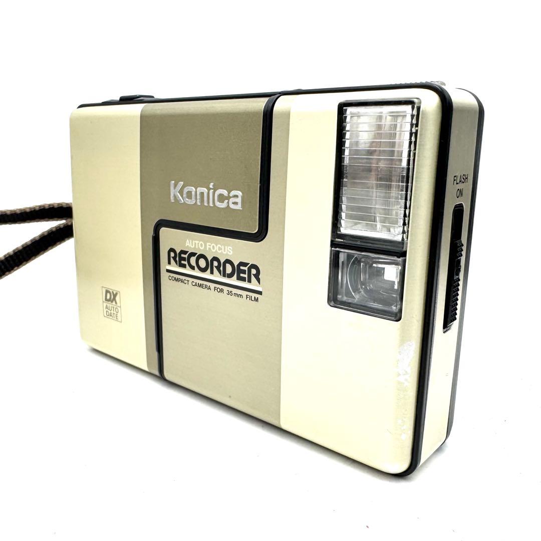 ❁希少動作品❁Konica コニカRECORDERコニカ レコーダーDX