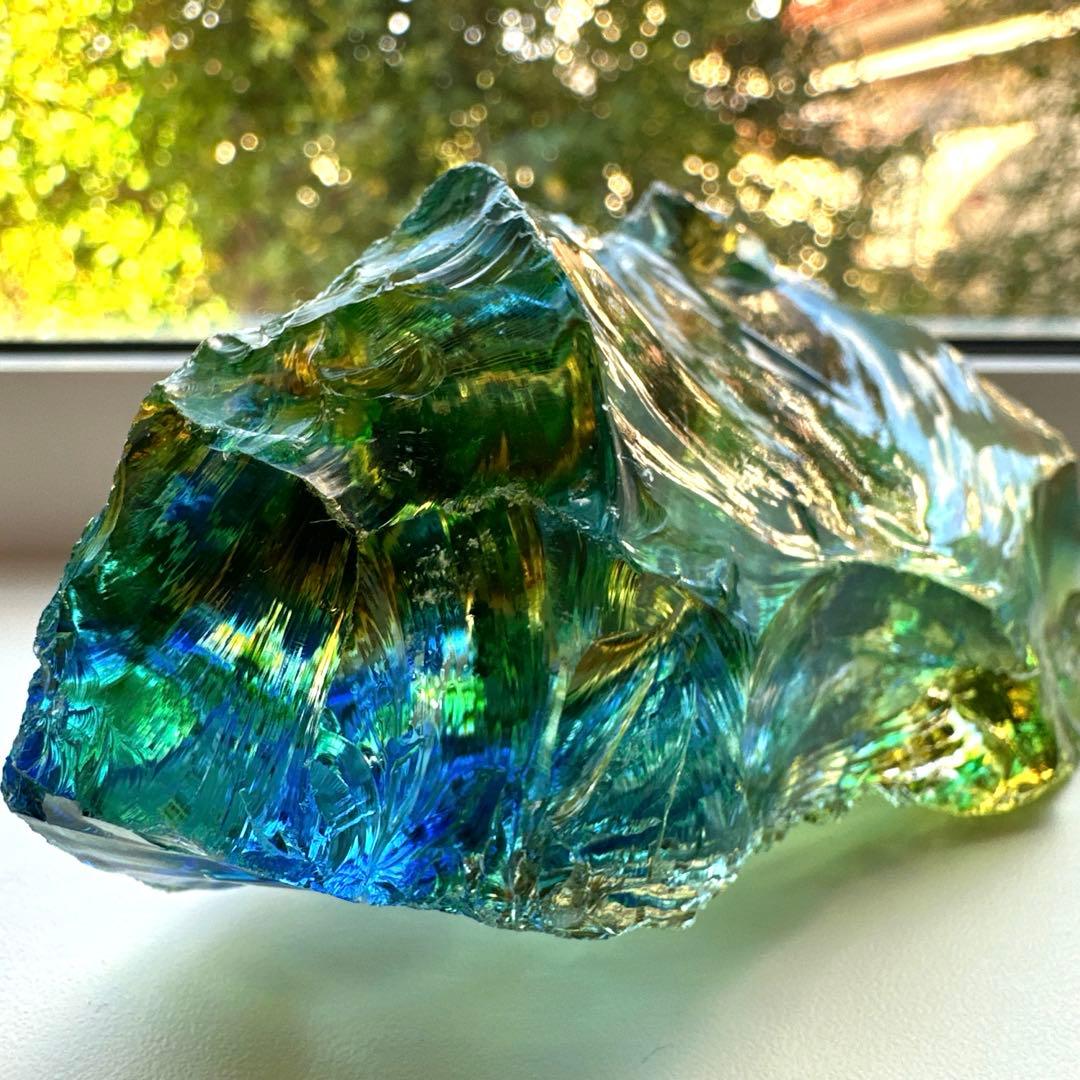 アンダラクリスタル　シエラネバダ　308.9g マルチカラー　エメラルド　ブル