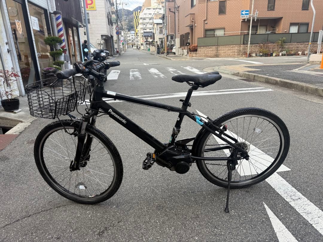 Panasonic 電動アシスト自転車｜新品バッテリー15.6Ah｜最大80km