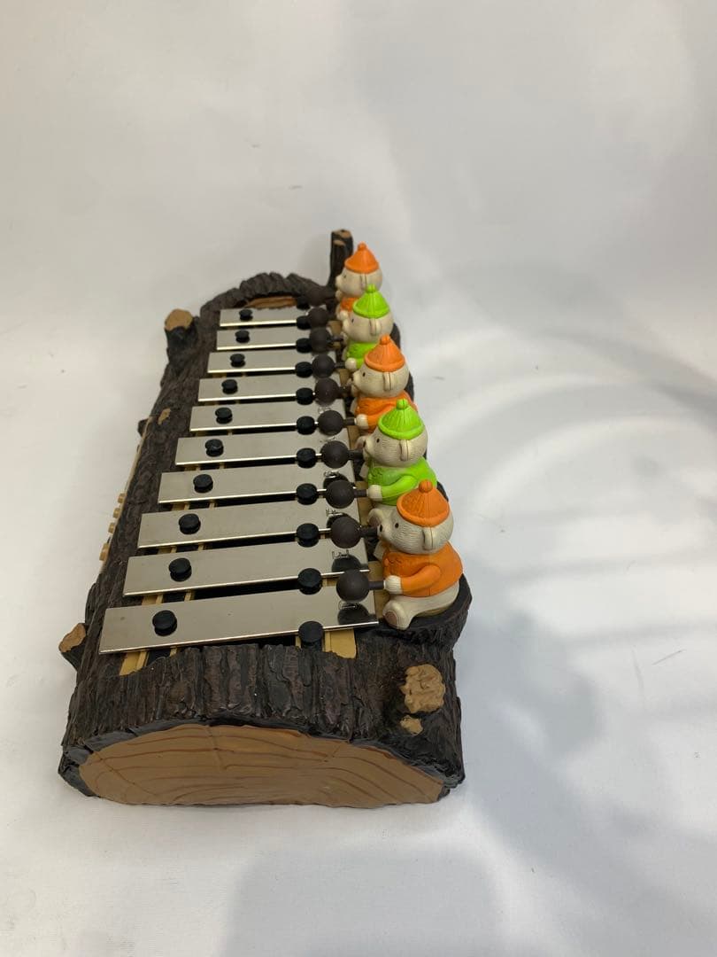 【美品】「こぐまの音楽隊」からくり時計