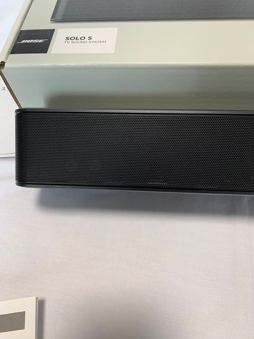 Bose Solo5 TV sound system ウォールブラケット付　美品