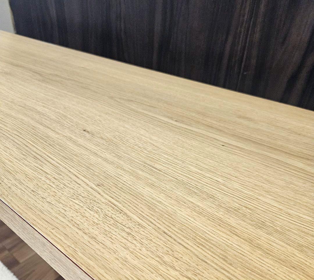 スタイリッシュ！鉄製脚付き カフェテーブル　PCデスク　ワークテーブル　二人