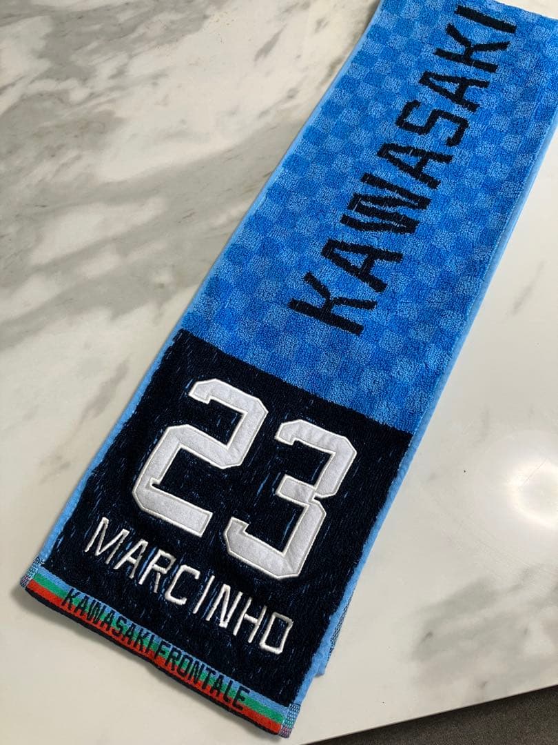 川崎フロンターレ1stユニフォーム　マルシーニョ　XXLサイズ タオルマフラー付